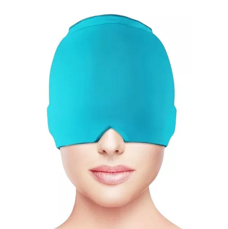 GORRO DE GEL PARA MIGRAÑA Y DOLOR DE CABEZA